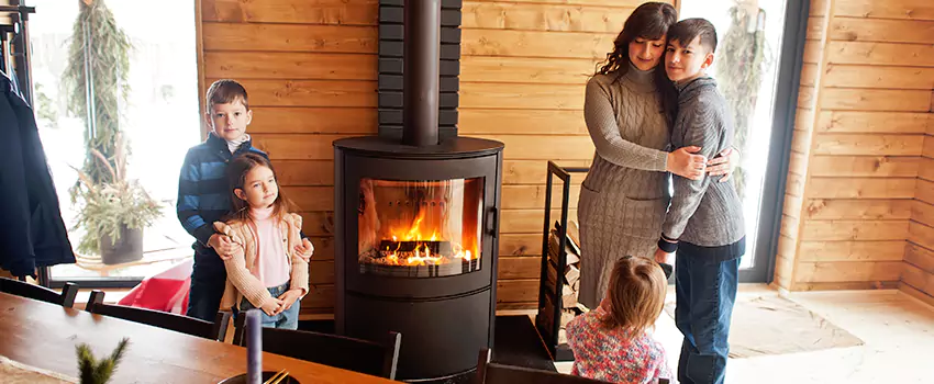Morso Cast Iron Fireplace Insert Installation in Pinewood, Florida
