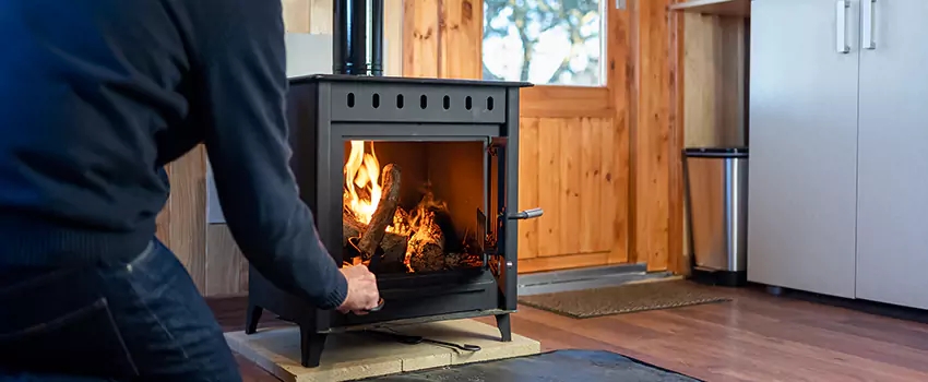 Open Hearth Wood Fireplace Installation in Pinewood, FL