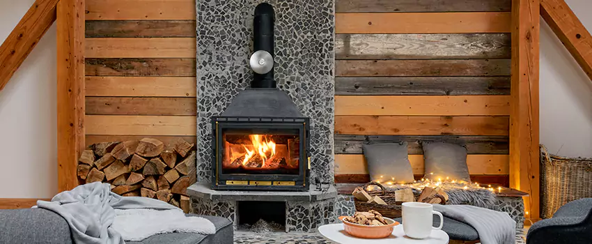 Thelin Hearth Products Direct Vent Gas Stove Fireplace Inspection in Pinewood, Florida
